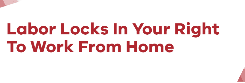 Victoria moves to make working from home a legal right.